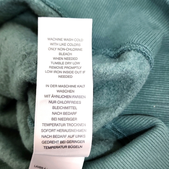 TRUE RELIGION GREEN  SWEATSHIRT EITH SILVER LOGO, UNISEX - Picture 12 of 12